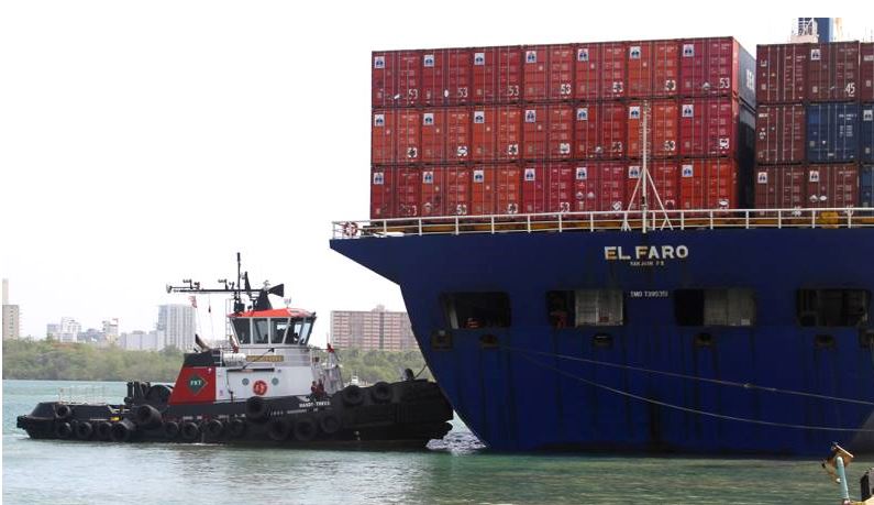 Houston Maritime Injury Laywers -- El Faro Cargo Ship Missing, Presumed Lost