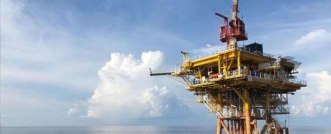 fieldwood energy's offshore oil platform in Gulf of Mexico