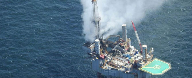 Hercules 265 oil rig blowout