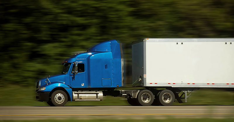 18-wheeler on Interstate 20 near Dixie Inn in Louisiana